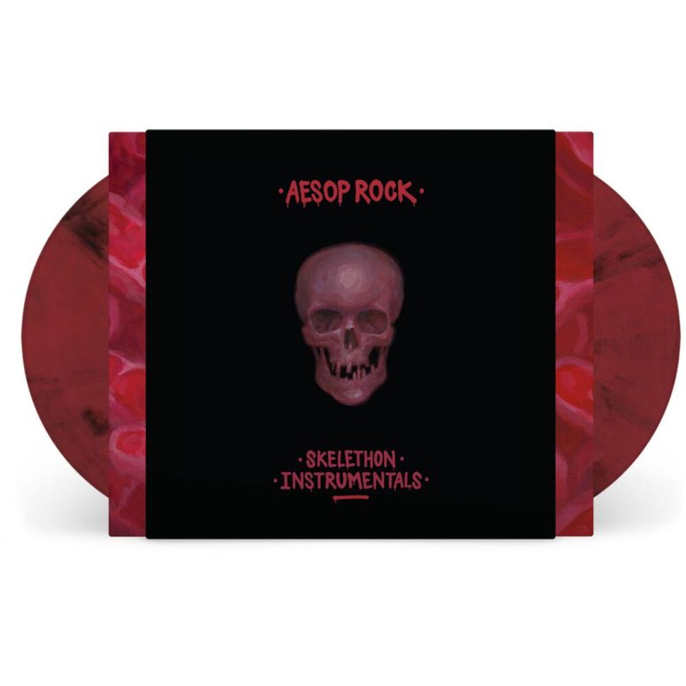 Aesop Rock - Skelethon (instrumental Version) Maroon/black  LP LP